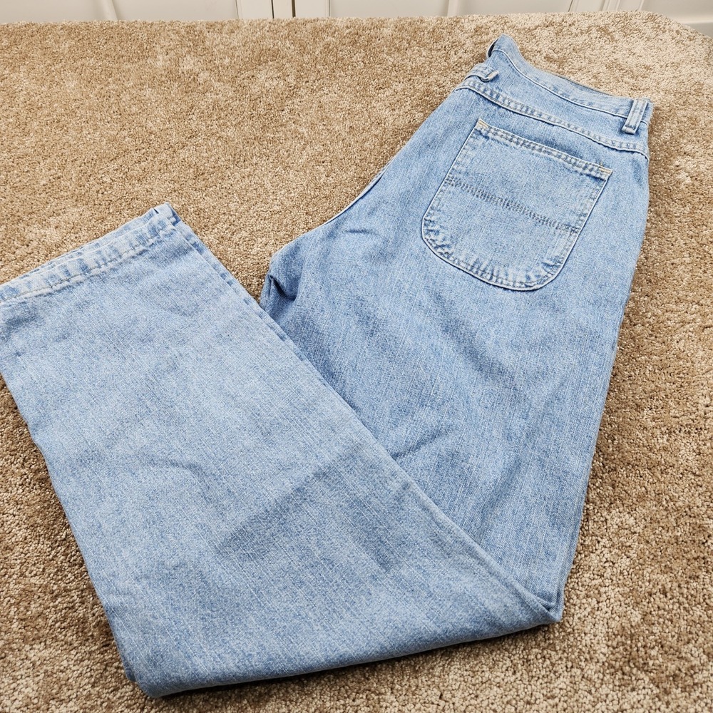Vintage Wrangler Cowboy Jeans Womens size 10 inseam 30 Light Wash denim